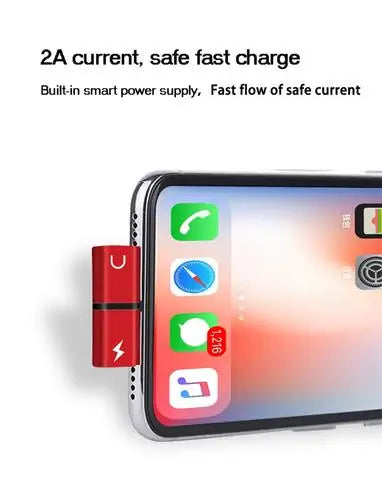 IPhone Charge and Audio Adaptor